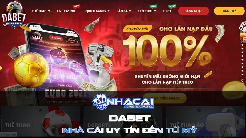 DABET - Top nhà cái uy tín được nhiều tín nhiệm